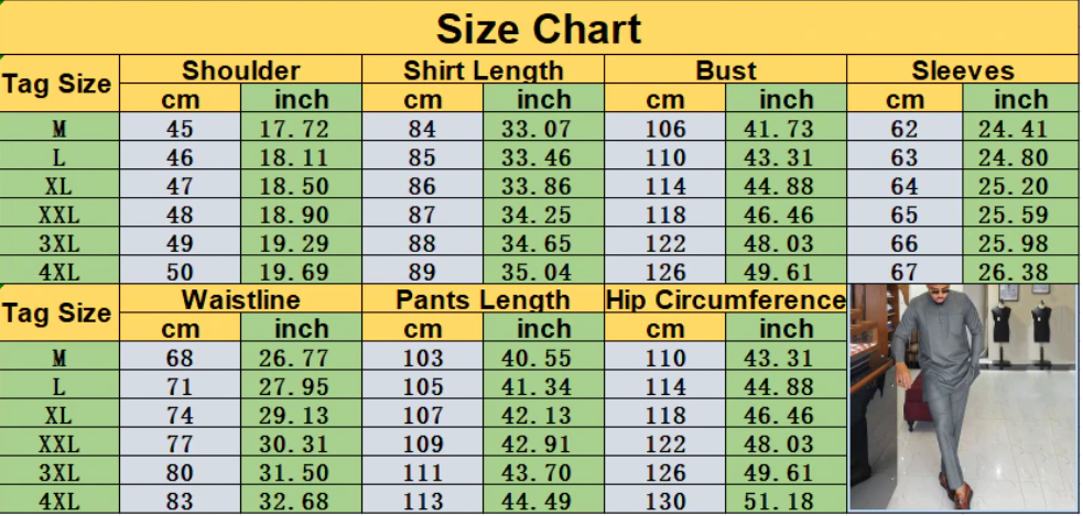 Dashiki Mens Top Pant 2 Pieces Outfit African Men Clothing Sets Social Business Casual Riche African Clothing For Man - Bekro's ART