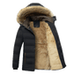 Winter New Warm Thick Fleece Parkas Men Waterproof Hooded Collar Parka Jacket Coat Men Autumn Fashion Casual Parkas Men - Bekro's ART