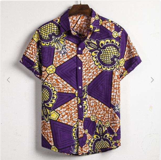 Men Dashiki Fashion African Loose Blouse Tee Tops Bazin Riche Dubai India T Shirt Ankara Homme Short Sleeve Print Maxi Clothing