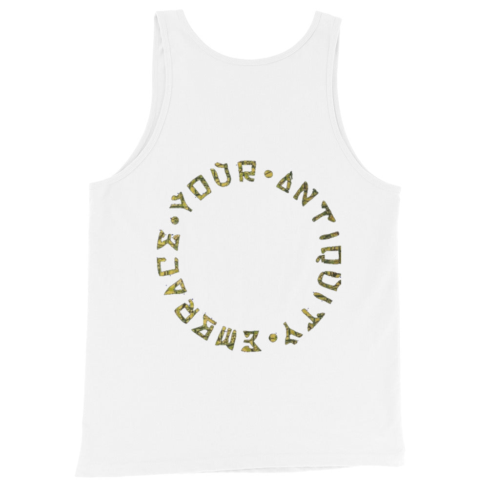 Green Kente Logo Tank Top - Bekro's ART