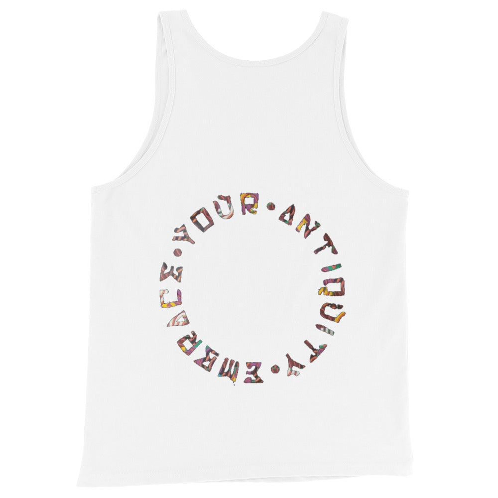 Purple Kente Logo Tank Top - Bekro's ART