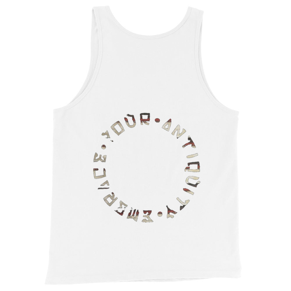 Red Kente Logo Tank Top - Bekro's ART