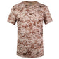 Camouflage Quick Drying Short Sleeve Outdoor Military Tactical Combat Fitness Shirt