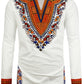 White African Dashiki Print T Shirt Men 2022 Brand Long Sleeve African Clothes Men Hip Hop Streetwear Tee Shirt Homme Camisetas