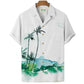 Fashion Hawaii Harajuku Palm Tree Short Sleeve Casual Top