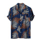 Short Sleeve Hawaiian Casual Loose Buttons Colorful Print Fashion Summer Shirt