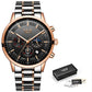 LIGE Sport Quartz Clock Mens Watches Top Brand Luxury Business Waterproof Watch - Bekro's ART
