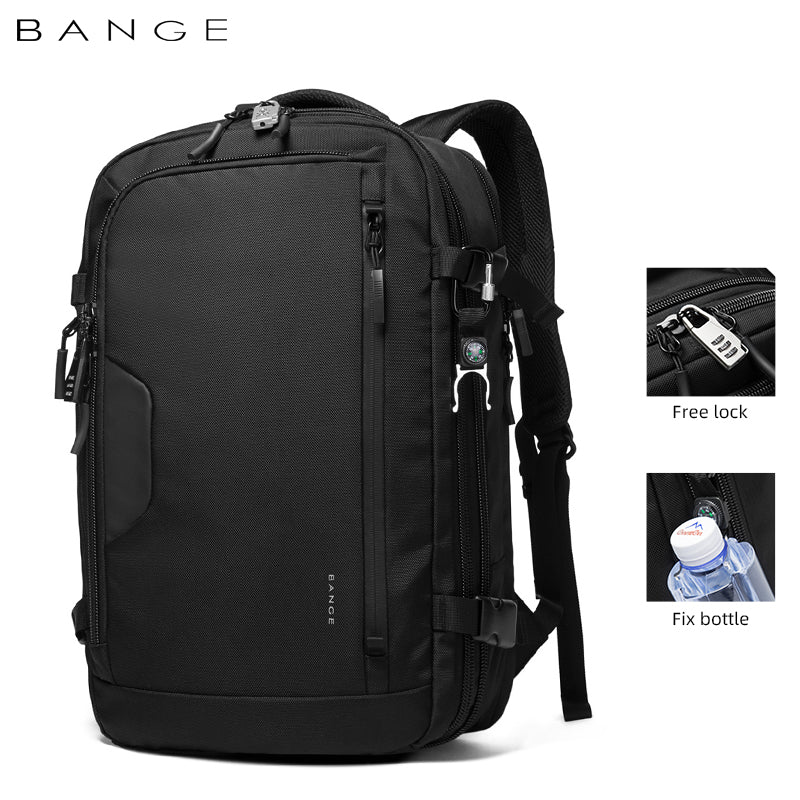 New Backpack Large Capacity Backpack Business Computer Waterproof Men's Travel Bag Backpack - Bekro's ART