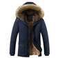 Winter Coat Men Jacket Warm Overcoat Outwear Cotton Hooded Down Coat - Bekro's ART