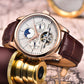 LIGE Brand Men Watches Automatic Mechanical Watch Tourbillon Sport Clock Leather Casual Business Retro Wristwatch Relojes Hombre - Bekro's ART