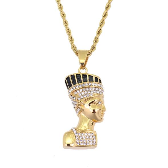 Ancient Egyptian Queen Necklace Pendant - Bekro's ART