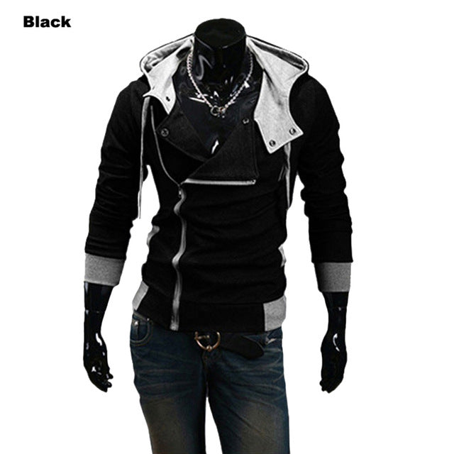 Men's Hoodies Sweatshirts Casual Zipper Hooded Jacket - Bekro's ART