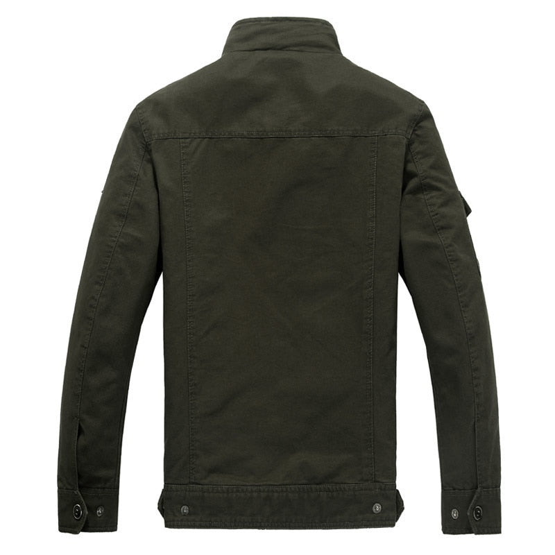 Cotton Military Jacket Men Style Army Jackets Male Brand Slothing Mens Bomber Jackets - Bekro's ART