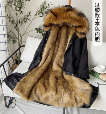 Men's Coat Winter High Quality Fashion With Hooded Lined Thick Warm Parkas Outerwear Mid-length With Long - Bekro's ART
