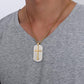 Vnox Removable Cross Pendant Men Chain Christian Jesus Necklace Jewelry - Bekro's ART