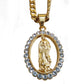 N7M7 Hip Hop Iced Out Bling Big Virgin Mary Necklaces Pendants Gold Color  Madonna Necklace For Jewelry - Bekro's ART