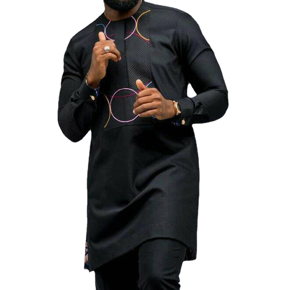 Hip hop robe africaine dress shirts men fashion africa clothing dashiki african dress clothes (without pant only shirt ) - Bekro's ART