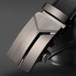 Men's Business Lengthened Belts Fashion Men casual Automatic Buckle Minimalist Design Leather Belt Coffee Belts - Bekro's ART