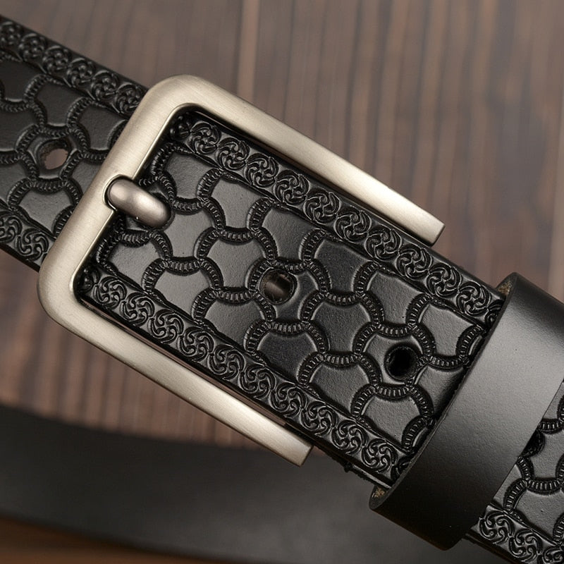 Factory Direct Belt Promotion Price New Fashion Designer Belt High Quality Genuine Leather Belts for Men Quality Assurance - Bekro's ART