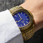 Fashion quartz watch men Brand ONOLA luxury Retro golden  watch men gold mens watch reloj hombre - Bekro's ART