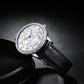 KIMSDUN new Wristwatch carving luxury waterproof fashion luminous men Quartz Watch Leather band business man Watch Reloj Hombre - Bekro's ART