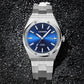 CADISEN Design Brand Luxury Men Watches Mechanical Automatic Blue Watch Men 100M Waterproof Casual Business luminous Wristwatch - Bekro's ART