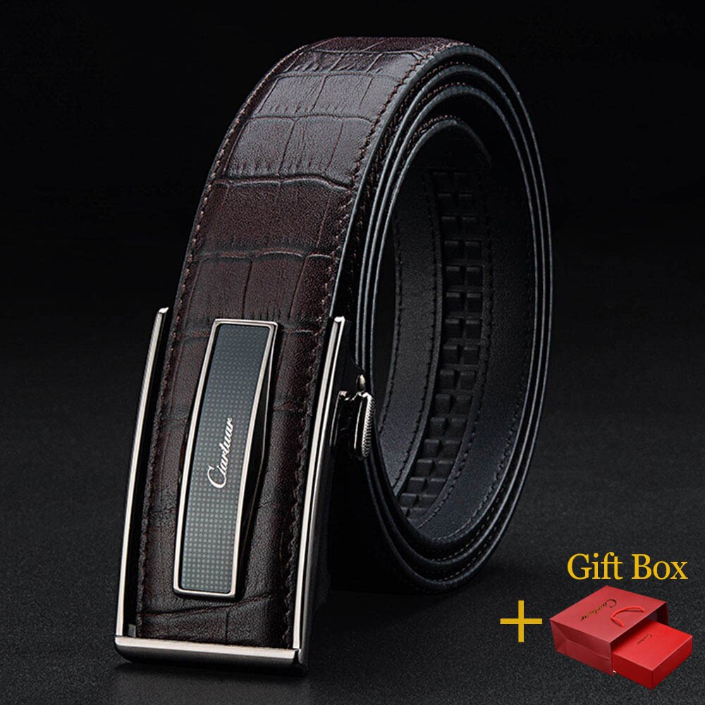 Ciartuar Leather Belt for Men Genuine Leather Mens Belts Luxury Designer Brand High Quality Leather Belt Male Strap Ceinture - Bekro's ART