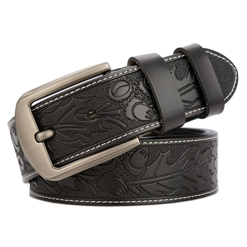 Factory Direct Belt Promotion Price New Fashion Designer Belt High Quality Genuine Leather Belts for Men Quality Assurance - Bekro's ART