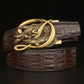 Belt For Men Luxury Strap Automatic Buckle  Genuine Leather Designer High Quality Casual Fashion - Bekro's ART