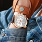 CRRJU Men‘s Watch Fashion Leather Watches for Mens  Waterproof Date Analog Quartz Man Wrist Watches reloj hombre - Bekro's ART
