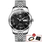 OUPINKE Luxury Watches For Men Diamond Automatic Mechanical Sapphire Mirror 50M Waterproof Original Top Brand Fashion Wristwatch - Bekro's ART
