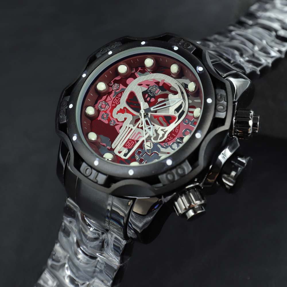 Original Invincible Watches For Mens Big Dial Venom Undefeated Luxury Sports Watch  Automatic Date AAA Clock - Bekro's ART