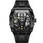 OUPINKE Luxury Men’s Watch Automatic Mechanical Watches Waterproof Silicone Strap Top Brand Wristwatch For Men Relogio Masculino - Bekro's ART