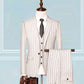 British Style Men Plaid Vest Blazer Pants 3 Pieces Set / Male Fashion High End Slim Wedding Banquet Business Suit Jacket Coat - Bekro's ART