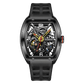 STARKING Double-Sided Skeleton Watch 43mm Sport Luxury Brand Mechanical Watches for Men Waterproof Automatic Watch 3Bar Luminous - Bekro's ART