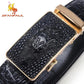 New genuine leather Men's belt  strap for male automatic buckle belts for men alloy New Arrival buckle black belts - Bekro's ART