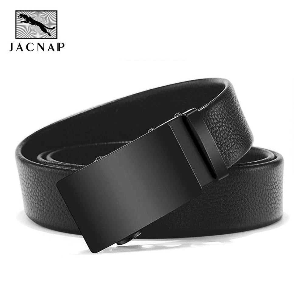 JACNAIP Mens Belt Leisure Business Male Belts Cow Strap Automatic Adjustable Belts for Men Gifts ремень мужск - Bekro's ART