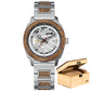 BOBO BIRD New Mechanical Wristwatch for Men 45mm Luxury Skeleton Automatic Watch Wood and  Combined X Series - Bekro's ART
