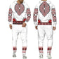 Fashion Couple Casual Outfits African Printed Hooded Sweatshirt 2pc Set Men/Hoodie and Pants Autumn Suits - Bekro's ART