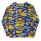 Yellow Blue Kente Sweatshirt - Bekro's ART