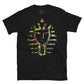 Green Butterfly Kente Logo Short Sleeve Tee - Bekro's ART