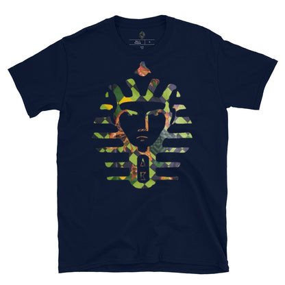 Green Butterfly Kente Logo Short Sleeve Tee - Bekro's ART